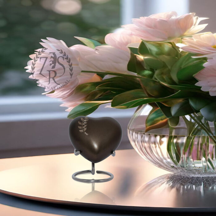 Heart Cremation Urn for Ashes | (Heart Keepsake)