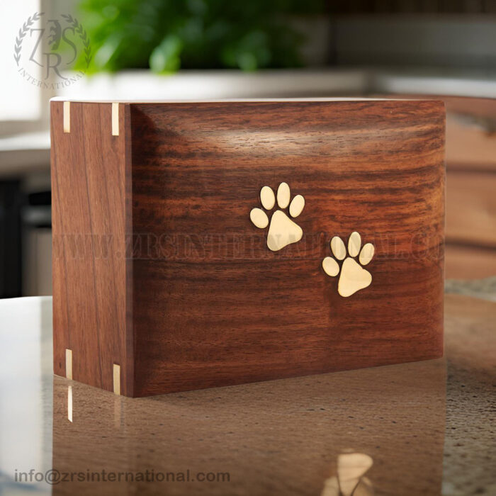 Custom Urn Box for Dog Ashes, Large Burial and Cremation Urns